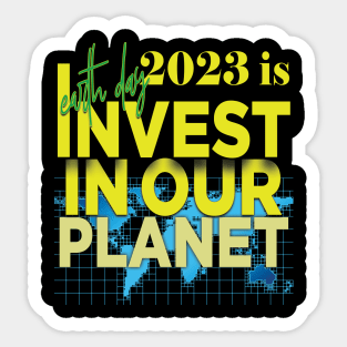 Earth Day Everyday Earth Day - Planet Anniversary 2023. Sticker